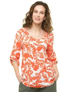 Christine Laure Chemisiers & Blouses|Hauts*Blouse voile orange
