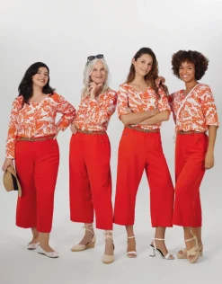 Christine Laure Chemisiers & Blouses|Hauts*Blouse voile orange