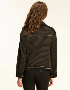 Christine Laure Habillées|Vestes*Blouson chic noir, bronze