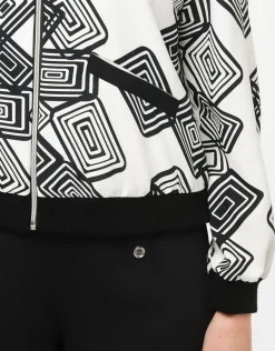 Christine Laure Habillées|Vestes*Bombers motif graphique