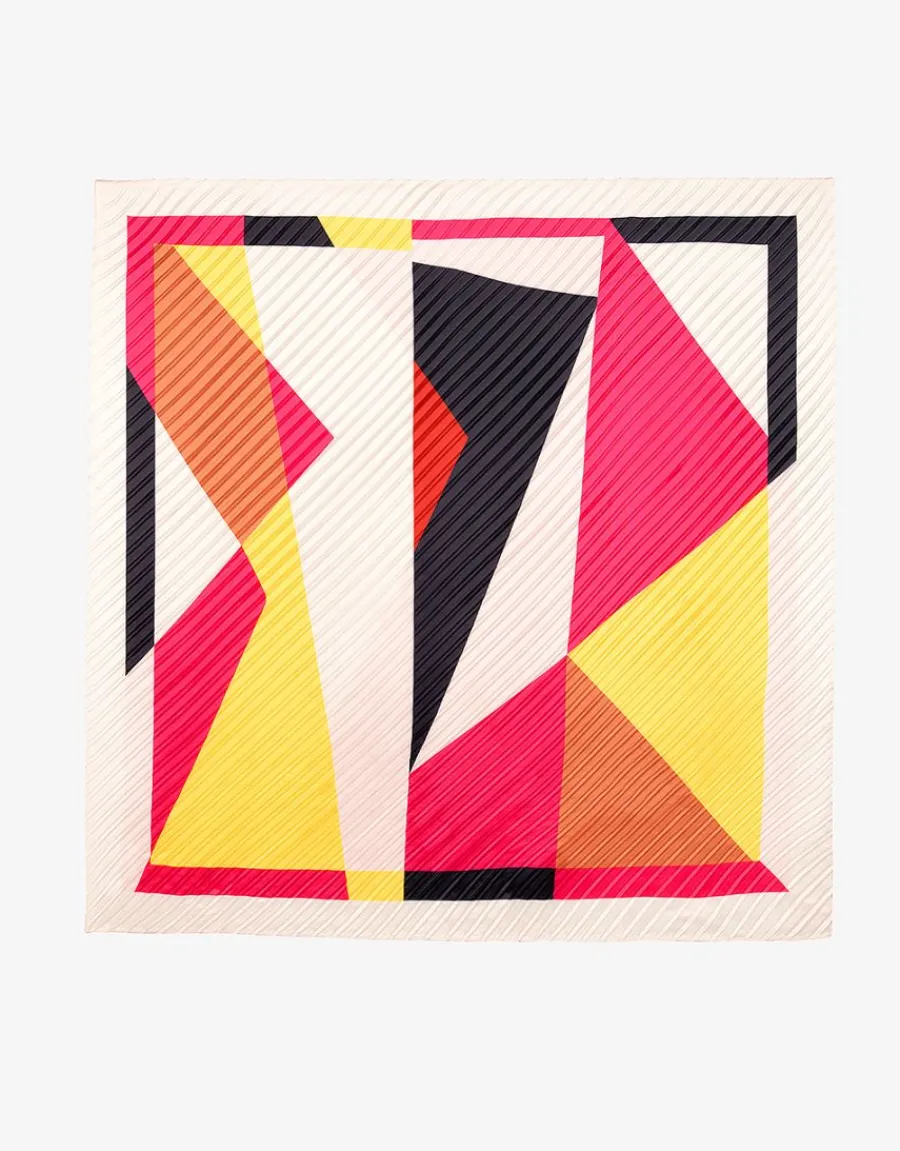 Christine Laure Accessoires*Carré plissé & coloré