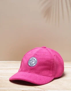Christine Laure Chapeaux|Accessoires*Casquette éponge fuchsia