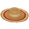 Christine Laure Accessoires|Chapeaux*Chapeau beige rouge