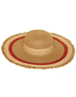 Christine Laure Accessoires|Chapeaux*Chapeau beige rouge