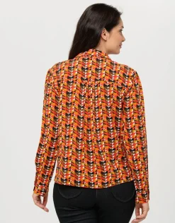 Christine Laure Chemisiers & Blouses|Hauts*Chemise fluide orange