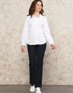 Christine Laure Chemisiers & Blouses|Hauts*Chemisier blanc coton