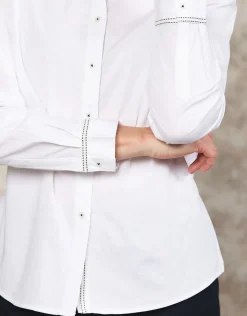 Christine Laure Chemisiers & Blouses|Hauts*Chemisier blanc coton