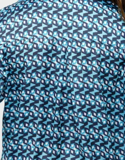 Christine Laure Chemisiers & Blouses|Hauts*Chemisier bleu pop