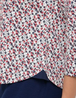 Christine Laure Chemisiers & Blouses|Hauts*Chemisier coton fleuri