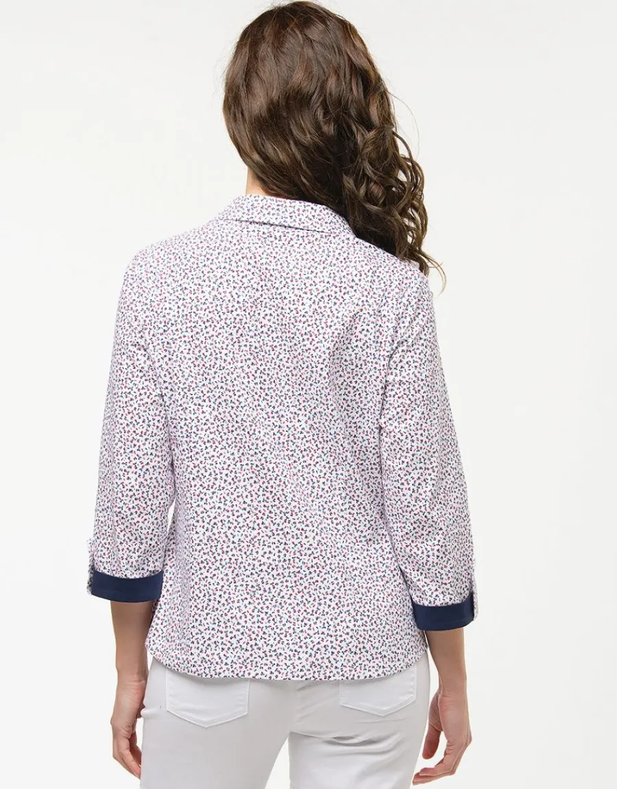 Christine Laure Chemisiers & Blouses|Hauts*Chemisier coton fleuri