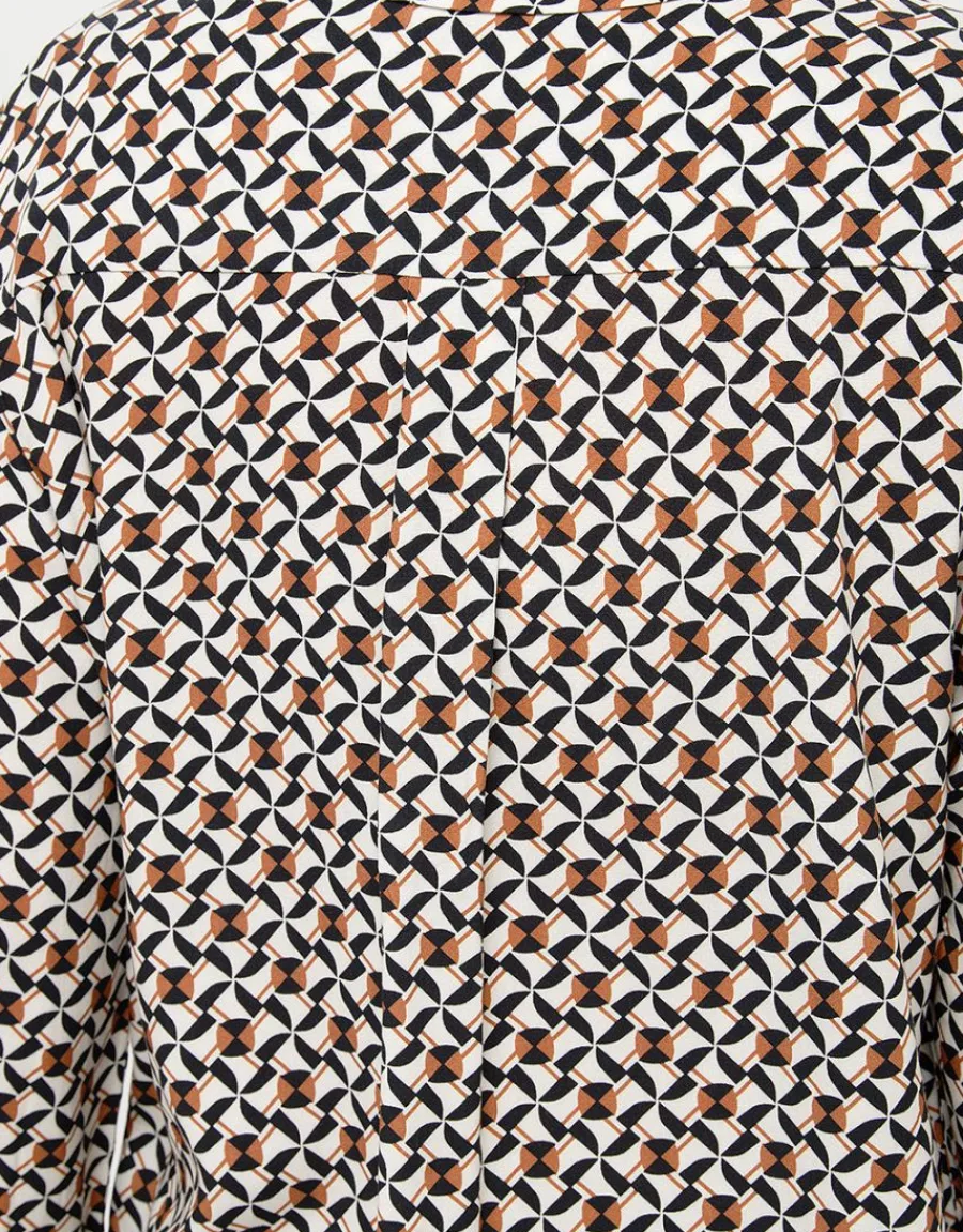 Christine Laure Chemisiers & Blouses|Hauts*Chemisier écru imprimé