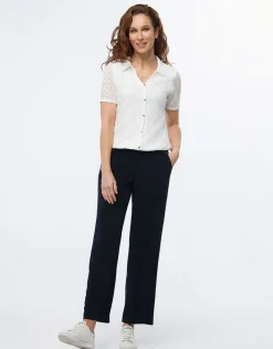 Christine Laure Chemisiers & Blouses|Hauts*Chemisier dentelle écru