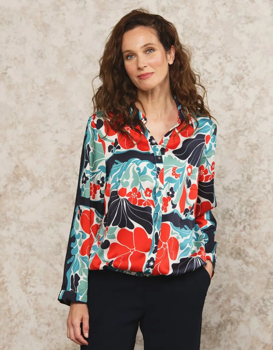 Christine Laure Chemisiers & Blouses|Hauts*Chemisier imprimé chic