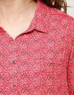 Christine Laure Chemisiers & Blouses|Hauts*Chemisier imprimé rose