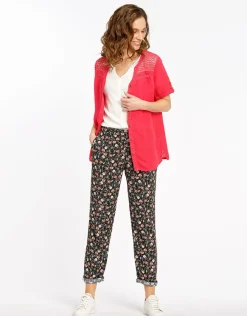 Christine Laure Chemisiers & Blouses|Hauts*Chemisier rouge 100% lin