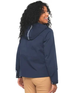 Christine Laure Parkas|Parkas*Ciré court bleu marine