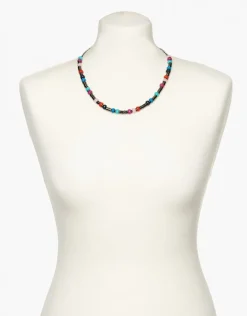 Christine Laure Bijoux|Accessoires*Collier à perles rose