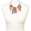 Christine Laure Bijoux|Accessoires*Collier bois multicolore