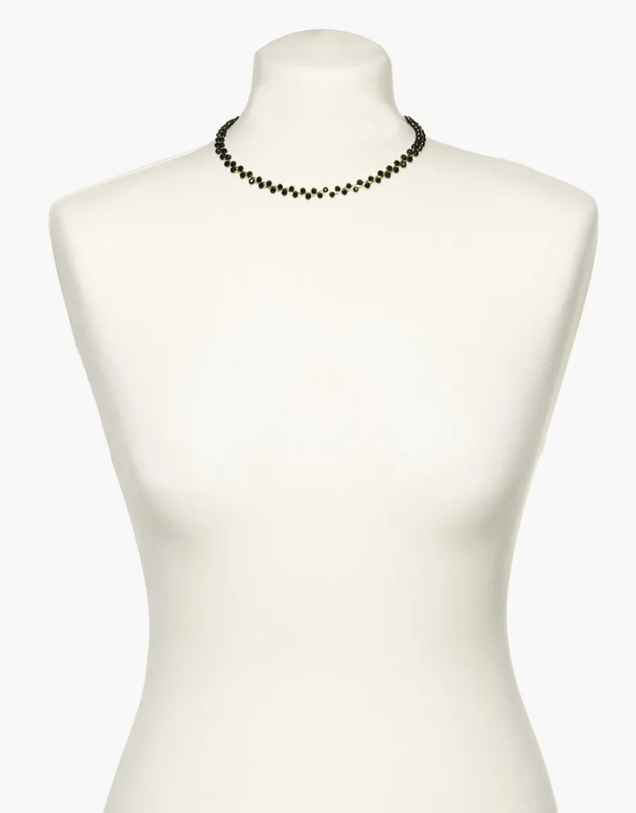 Christine Laure Bijoux|Accessoires*Collier ras-du-cou noir