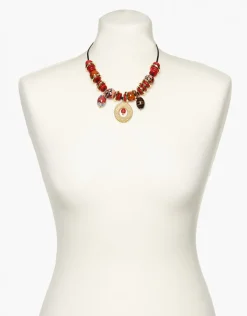 Christine Laure Bijoux|Accessoires*Collier rouge fantaisie