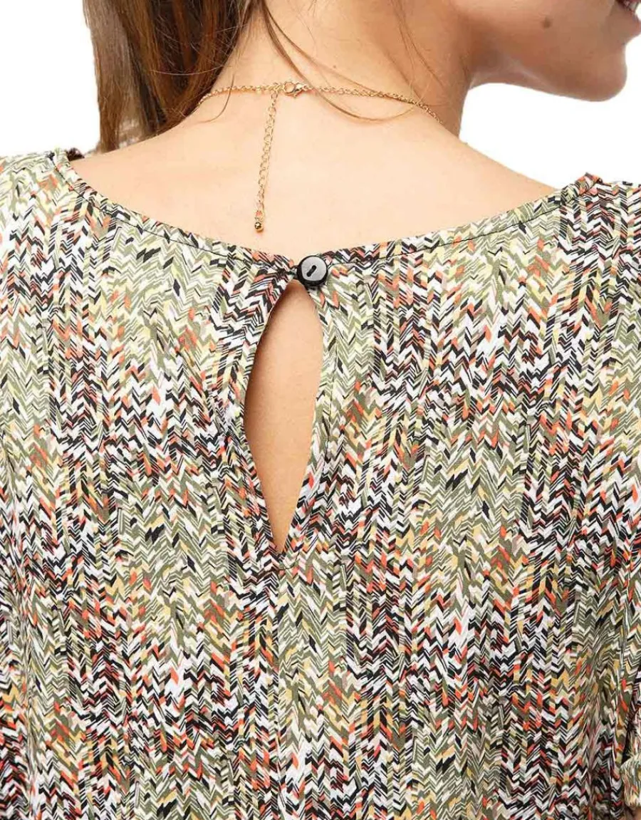 Christine Laure Robes|Robes & Jupes*Combinaison fluide motifs