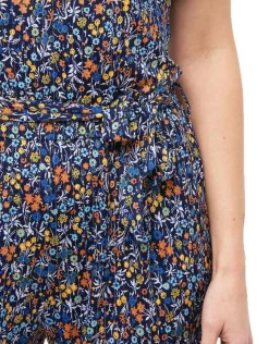 Christine Laure Robes|Robes & Jupes*Combinaison imprimé fleur