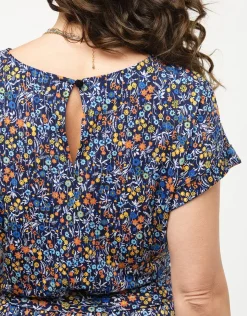 Christine Laure Robes|Robes & Jupes*Combinaison imprimé fleur