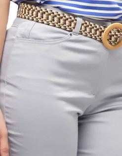 Christine Laure Pantacourts*Corsaire coton gris