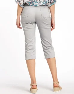 Christine Laure Pantalons|Pantacourts*Corsaire stretch gris