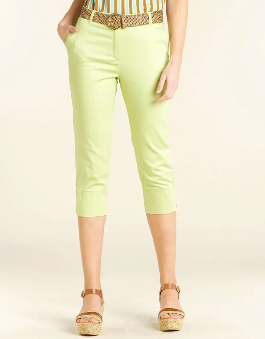 Christine Laure Pantacourts*Corsaire stretch pomme