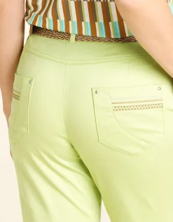 Christine Laure Pantacourts*Corsaire stretch pomme