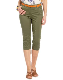 Christine Laure Pantacourts*Corsaire ultra léger kaki