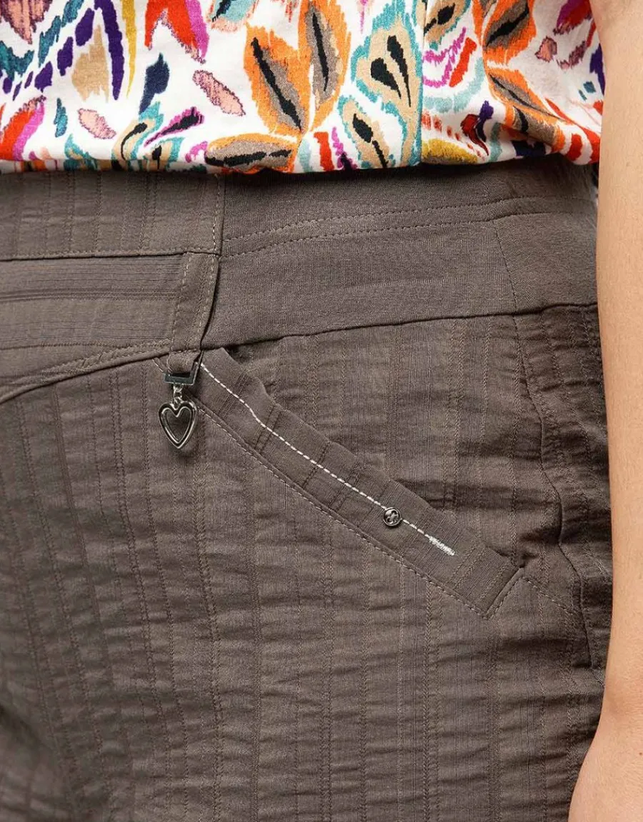 Christine Laure Pantacourts*Corsaire vert kaki