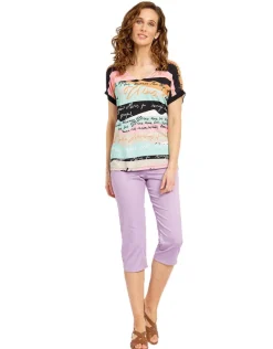 Christine Laure Pantacourts*Corsaire violet stretch