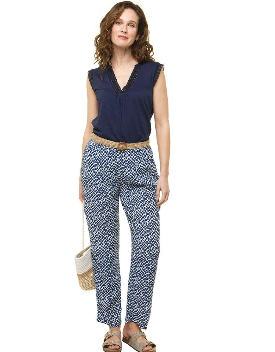 Christine Laure T-shirts|Hauts*Débardeur bleu marine