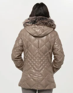 Christine Laure Doudounes|Parkas*Doudoune beige capuche