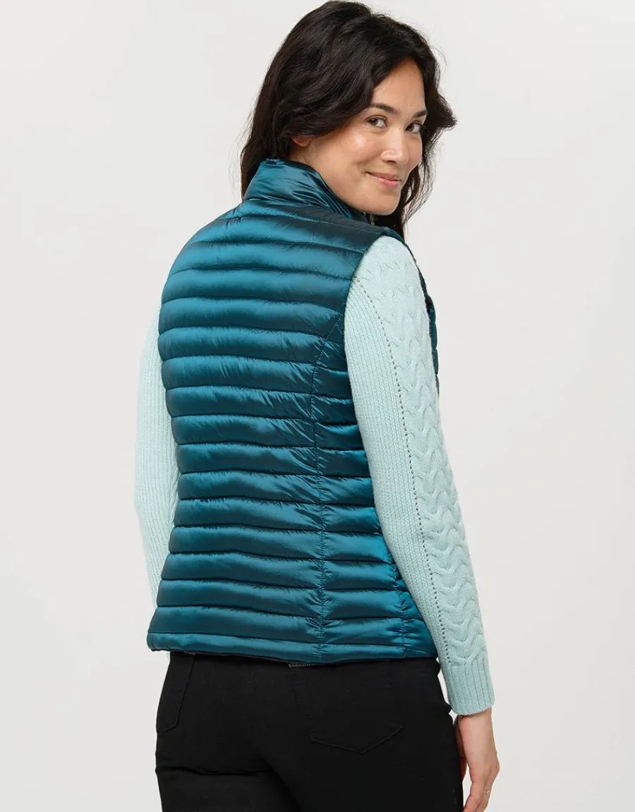 Christine Laure Doudounes|Parkas*Doudoune bleu réversible