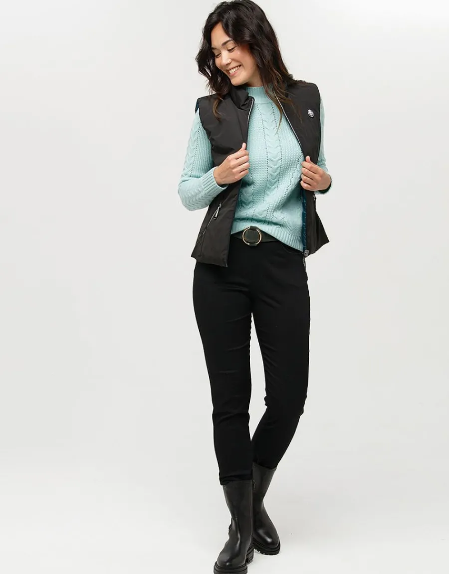 Christine Laure Doudounes|Parkas*Doudoune bleu réversible