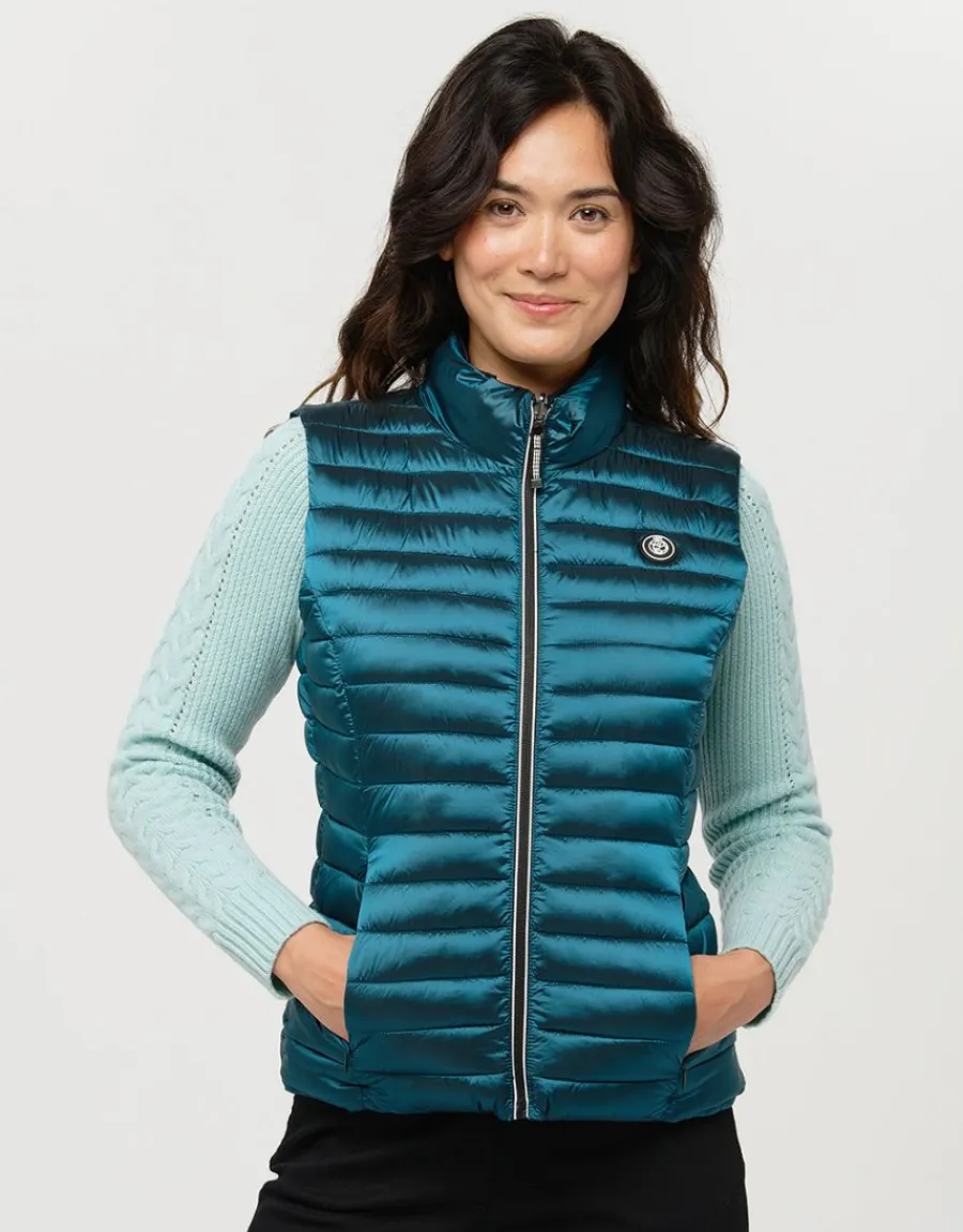 Christine Laure Doudounes|Parkas*Doudoune bleu réversible