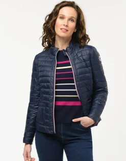 Christine Laure Doudounes|Parkas*Doudoune courte marine