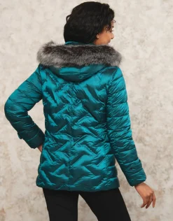 Christine Laure Doudounes|Parkas*Doudoune irisée à capuche