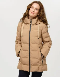 Christine Laure Parkas|Parkas*Doudoune longue camel
