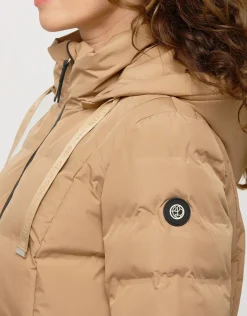 Christine Laure Parkas|Parkas*Doudoune longue camel