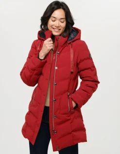 Christine Laure Doudounes|Parkas*Doudoune longue rouge