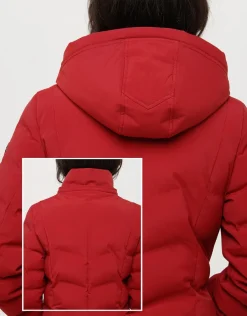 Christine Laure Doudounes|Parkas*Doudoune longue rouge