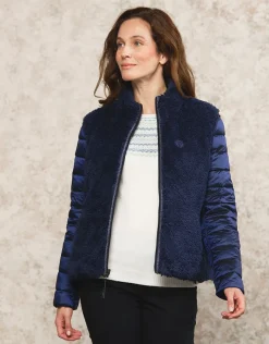 Christine Laure Doudounes|Parkas*Doudoune réversible bleu