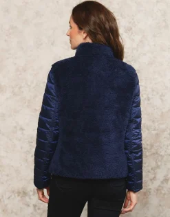 Christine Laure Doudounes|Parkas*Doudoune réversible bleu