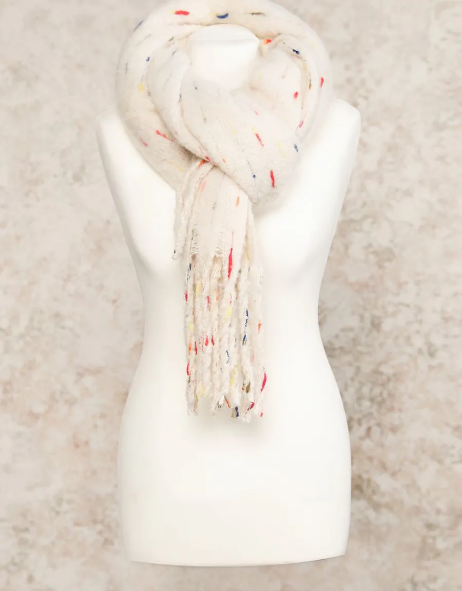 Christine Laure Accessoires*Echarpe chaude écrue