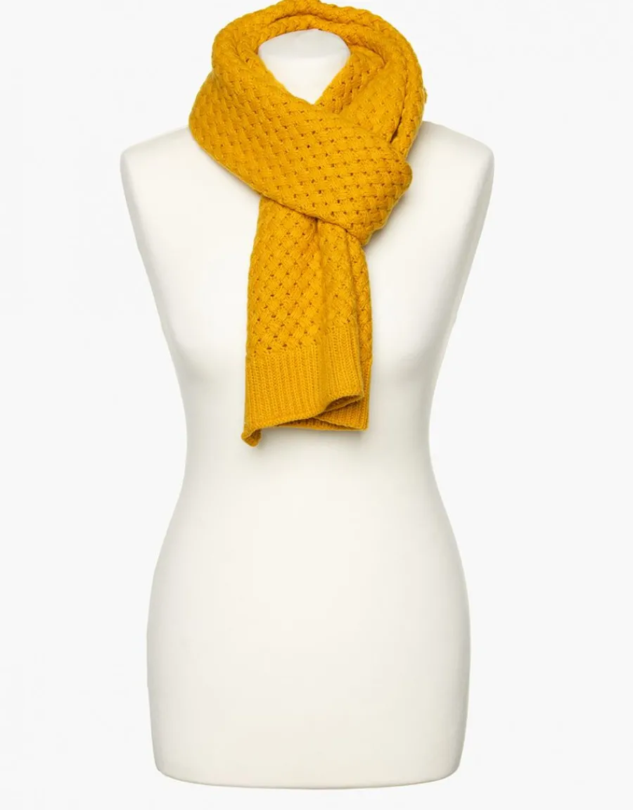 Christine Laure Accessoires*Echarpe ocre