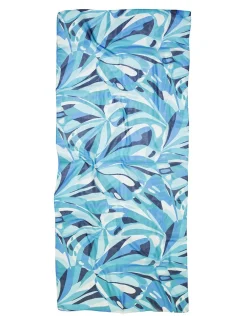 Christine Laure Foulards|Accessoires*Foulard bleu imprimé